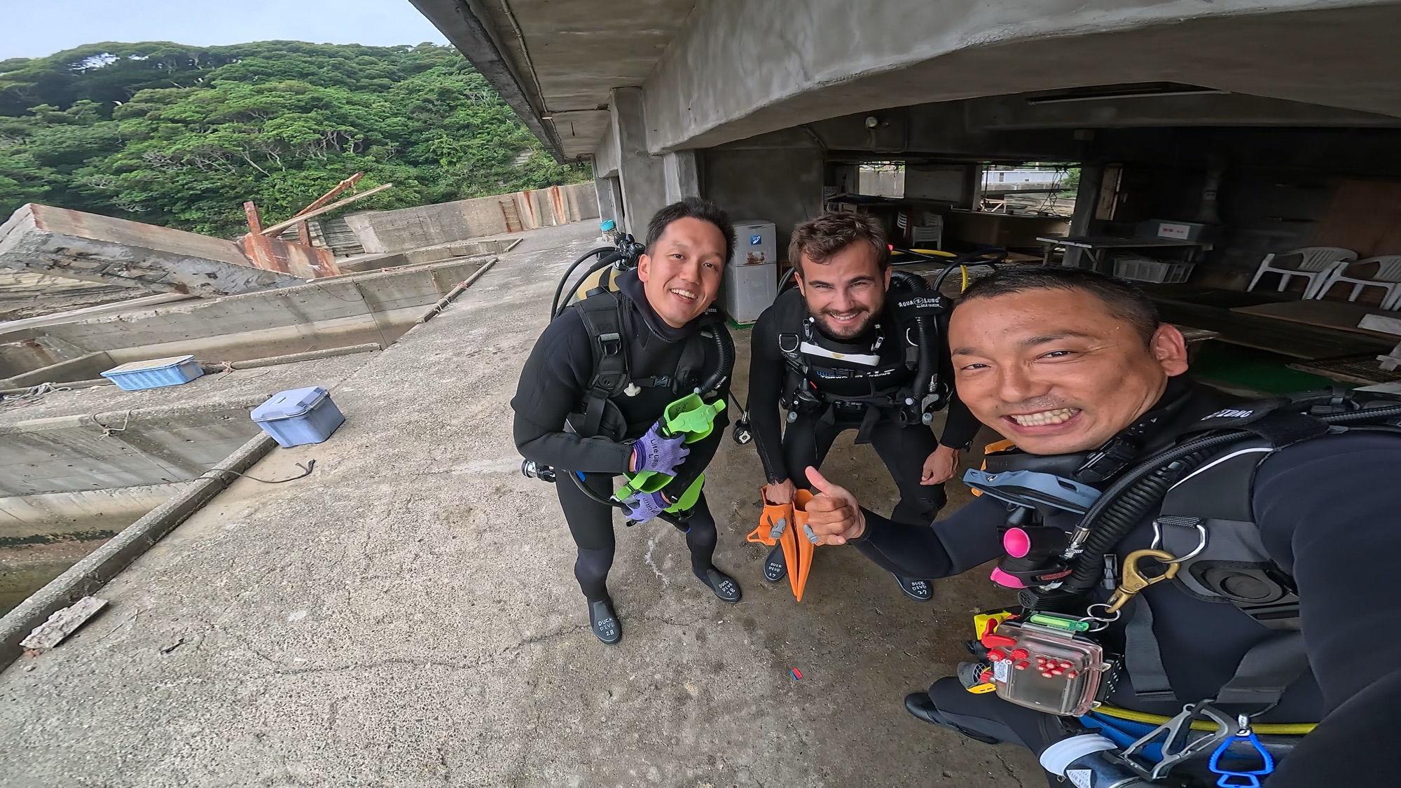 FUNDIVEコースでした。
