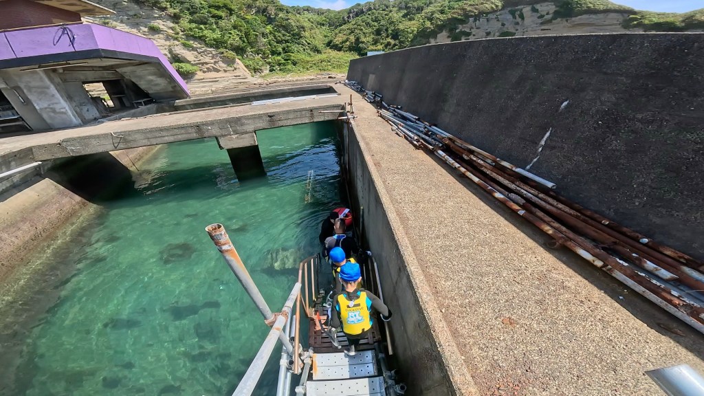 シュノーケリングコースでした。