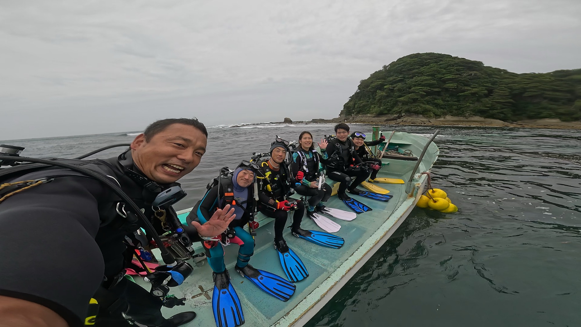 FUNDIVEコースでした。